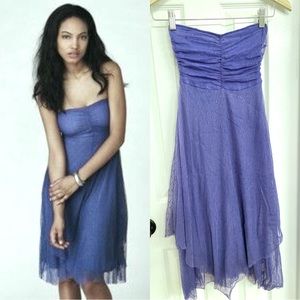 Free People layered mesh fairy dress in lavender